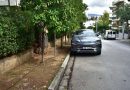 Πεζοδρόμιο στην Κηφισιά