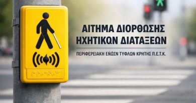 Ηχητικές διατάξεις στο Ηράκλειο